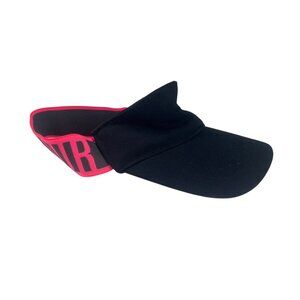Under Armour Sports Visor Womens OS Black Pink Adjustable
